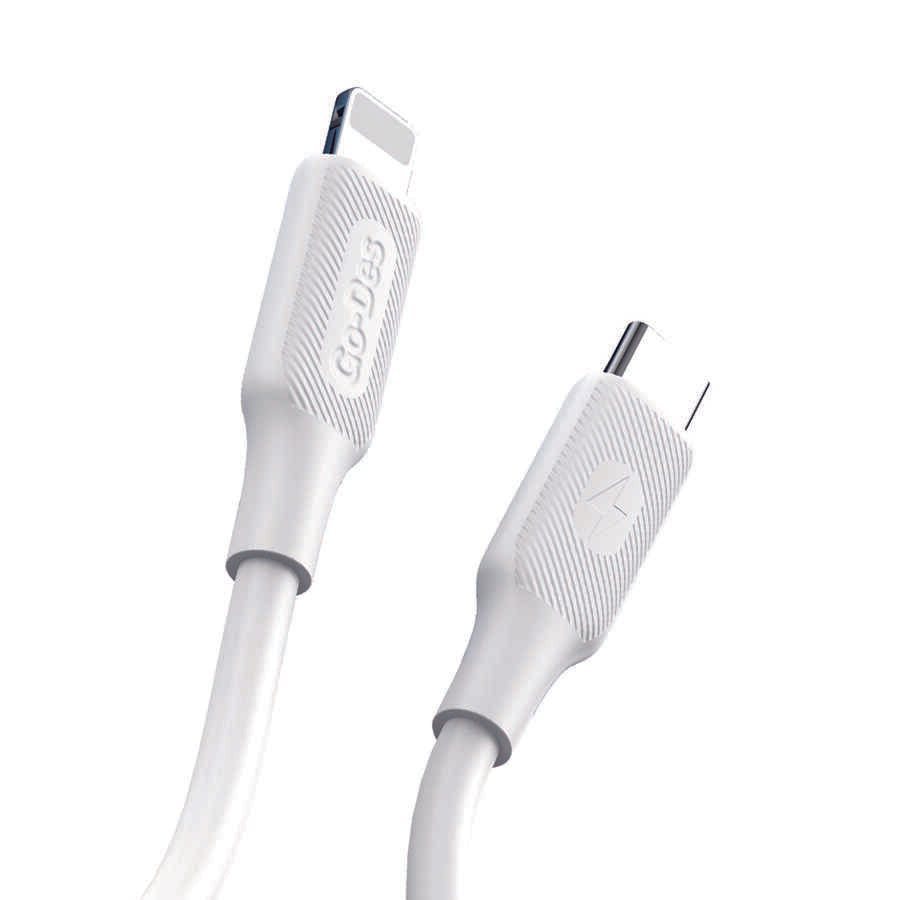 Go-Des GD-UC572 Type-C to Lightning PD Hızlı Şarj Kablosu 20W 1 metre - 1 Go-Des GD-UC572 Type-C to Lightning PD Hızlı Şarj Kablosu 20W 1 metre - 1
